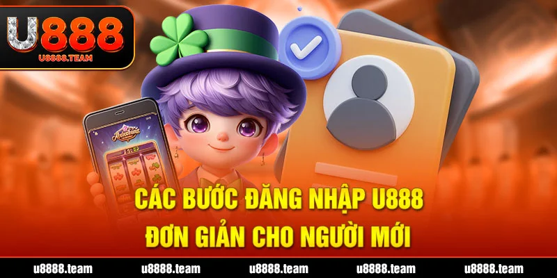 Các bước đăng nhập U888 đơn giản cho người mới