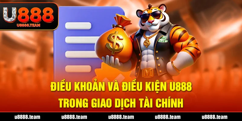 Điều khoản và điều kiện U888 trong giao dịch tài chính