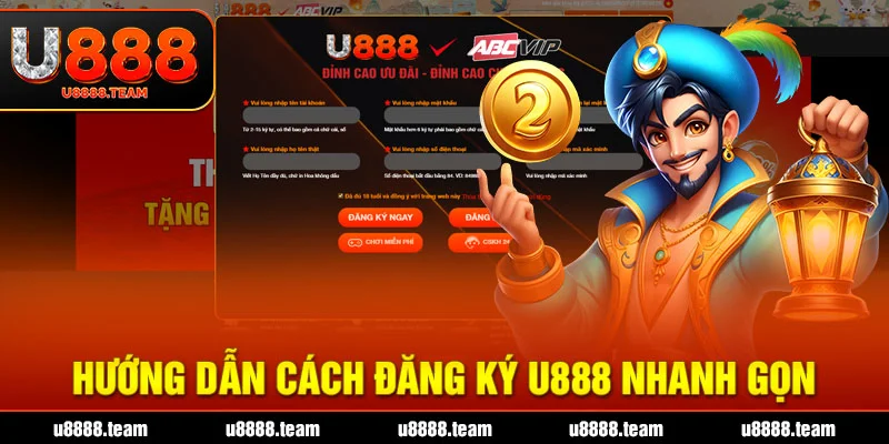 Hướng dẫn cách đăng ký U888 nhanh gọn