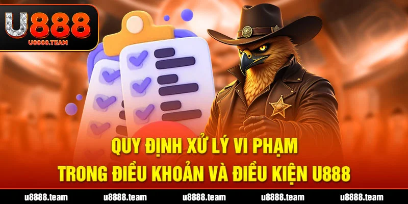 Quy định xử lý vi phạm trong điều khoản và điều kiện U888