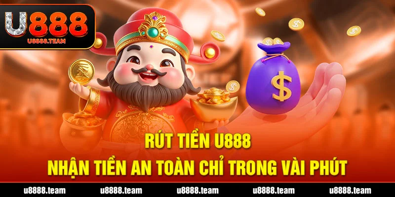 Rút tiền U888 – nhận tiền an toàn chỉ trong vài phút